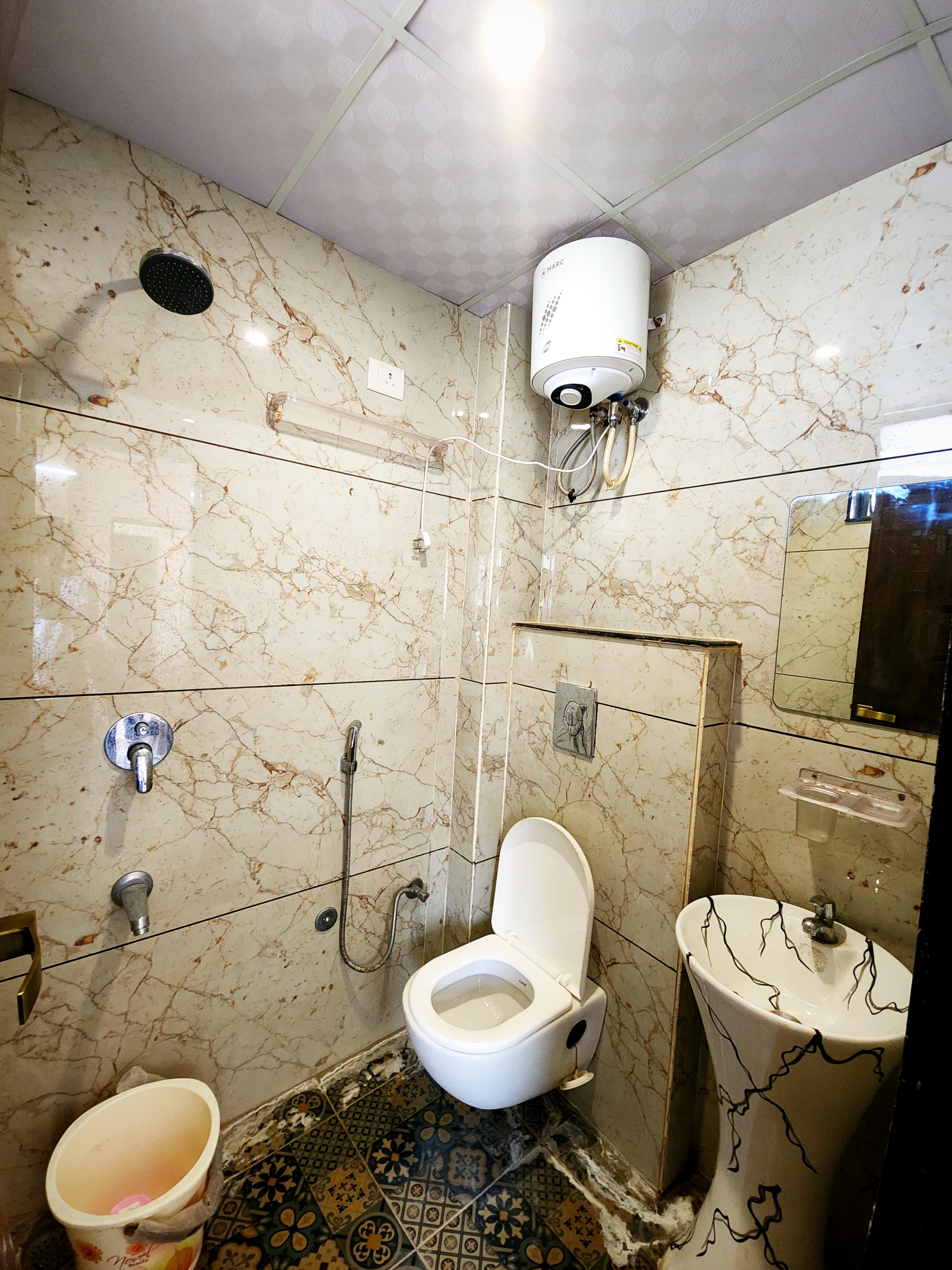 Washroom at Maheshwaram